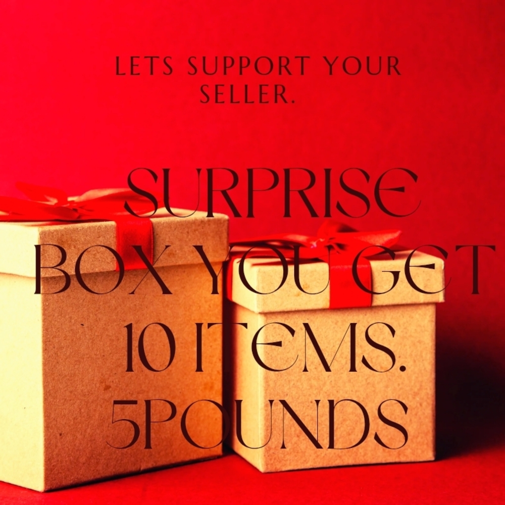 Surprise Gift Box with Red Ribbon Sale .